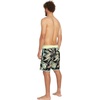 image:imageVolcom Mens Bleeding Leaf Mod 18 Boardshort TrunkBlack Leaf