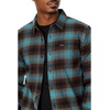 image:imageVolcom Mens Caden Plaid Long SleeveBlack Black