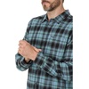 image:imageVolcom Mens Caden Plaid Long SleeveBlue Rinser