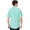 image:imageVolcom Mens Date Knight Short Sleeve Classic Fit Button Down ShirtCrete Blue