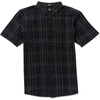 image:imageVolcom Mens Date Knight Short Sleeve Classic Fit Button Down ShirtNew Black