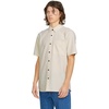 image:imageVolcom Mens Date Knight Short Sleeve Classic Fit Button Down ShirtPale Khaki
