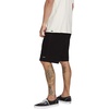 image:imageVolcom Mens Elastic Waist SweatShorts with Drawstring  Fleece Lounge Shorts Soft Cotton Blend Relaxed FitBlack Chill