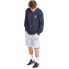 image:imageVolcom Mens Elastic Waist SweatShorts with Drawstring  Fleece Lounge Shorts Soft Cotton Blend Relaxed FitGrey Grey