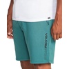 image:imageVolcom Mens Elastic Waist SweatShorts with Drawstring  Fleece Lounge Shorts Soft Cotton Blend Relaxed FitRanger Green