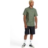 image:imageVolcom Mens Everett Oxford Short Sleeve Button Down Woven ShirtLight Olive