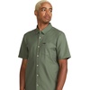 image:imageVolcom Mens Everett Oxford Short Sleeve Button Down Woven ShirtLight Olive