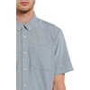 image:imageVolcom Mens Everett Oxford Short Sleeve Button Down Woven ShirtRincon Blue