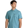 image:imageVolcom Mens Everett Oxford Short Sleeve Button Down Woven ShirtUsed Blue