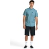 image:imageVolcom Mens Everett Oxford Short Sleeve Button Down Woven ShirtUsed Blue