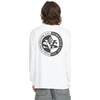 image:imageVolcom Mens Excavator Long Sleeve Workwear TeeWhite Excavator