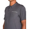 image:imageVolcom Mens Hazard Performance Short Sleeve Lightweight Golf PoloAsphalt Black
