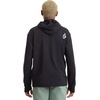 image:imageVolcom Mens Long Sleeve Hooded Rashguard UPF 50 Sun Protection QuickDryBlack