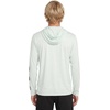 image:imageVolcom Mens Long Sleeve Hooded Rashguard UPF 50 Sun Protection QuickDryBlue Heather
