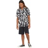 image:imageVolcom Mens Party Animals Short Sleeve Printed ShirtButton Down ShirtBlack