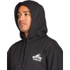 image:imageVolcom Mens Pullover Logo Fleece Hooded Sweatshirt  Soft Brushed Interior Classic Fit Kangaroo Pocket Ribbed Cuffs amp HemCruiser Black