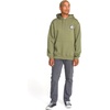 image:imageVolcom Mens Pullover Logo Fleece Hooded Sweatshirt  Soft Brushed Interior Classic Fit Kangaroo Pocket Ribbed Cuffs amp HemDownhill Wintermoss