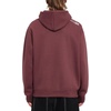 image:imageVolcom Mens Pullover Logo Fleece Hooded Sweatshirt  Soft Brushed Interior Classic Fit Kangaroo Pocket Ribbed Cuffs amp HemMerlot