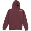 image:imageVolcom Mens Pullover Logo Fleece Hooded Sweatshirt  Soft Brushed Interior Classic Fit Kangaroo Pocket Ribbed Cuffs amp HemMerlot