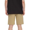 image:imageVolcom Mens Regular Frickin Cross Shred 20 Hybrid Water Repellent ShortDark Khaki
