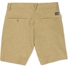 image:imageVolcom Mens Regular Frickin Cross Shred 20 Hybrid Water Repellent ShortDark Khaki