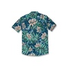 image:imageVolcom Mens Regular Marble Floral Short Sleeve Button Down Hawaiian ShirtAged Indigo