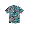 image:imageVolcom Mens Regular Marble Floral Short Sleeve Button Down Hawaiian ShirtBlack Leaf