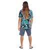 image:imageVolcom Mens Regular Marble Floral Short Sleeve Button Down Hawaiian ShirtBlack Leaf