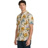 image:imageVolcom Mens Regular Marble Floral Short Sleeve Button Down Hawaiian ShirtDirty White