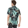 image:imageVolcom Mens Regular Marble Floral Short Sleeve Button Down Hawaiian ShirtDusty Aqua