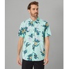 image:imageVolcom Mens Regular Marble Floral Short Sleeve Button Down Hawaiian ShirtIce
