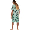 image:imageVolcom Mens Regular Marble Floral Short Sleeve Button Down Hawaiian ShirtIce