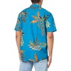 image:imageVolcom Mens Regular Marble Floral Short Sleeve Button Down Hawaiian ShirtOcean Teal