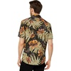image:imageVolcom Mens Regular Marble Floral Short Sleeve Button Down Hawaiian ShirtRinsed Black