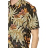 image:imageVolcom Mens Regular Marble Floral Short Sleeve Button Down Hawaiian ShirtRinsed Black