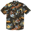 image:imageVolcom Mens Regular Marble Floral Short Sleeve Button Down Hawaiian ShirtStealth