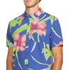image:imageVolcom Mens Regular Marble Floral Short Sleeve Button Down Hawaiian ShirtUltramarine