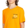image:imageVolcom Mens Short Sleeve Workwear TShirt  Heavyweight Cotton Durable TeeNeon Orange