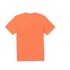 image:imageVolcom Mens Solid Stone Modern Fit Short Sleeve TeeTurbo Orange