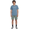 image:imageVolcom Mens Stone Fill Short Sleeve TShirt  Crewneck Graphic TeeSteel Blue