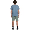 image:imageVolcom Mens Stone Fill Short Sleeve TShirt  Crewneck Graphic TeeSteel Blue