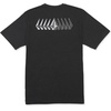 image:imageVolcom Mens Stone Fill Short Sleeve TShirt  Crewneck Graphic TeeWashed Black Heather