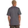 image:imageVolcom Mens Striped Knit TShirt  Short Sleeve Crewneck Tee Soft Cotton JerseyAsphalt Black