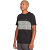 image:imageVolcom Mens Striped Knit TShirt  Short Sleeve Crewneck Tee Soft Cotton JerseyBlack
