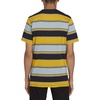 image:imageVolcom Mens Striped Knit TShirt  Short Sleeve Crewneck Tee Soft Cotton JerseyCool Blue