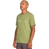 image:imageVolcom Mens Striped Knit TShirt  Short Sleeve Crewneck Tee Soft Cotton JerseyVintage Green