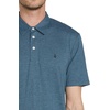 image:imageVolcom Short Sleeve Polo Shirt  Classic Fit Soft Cotton Blend Modern Casual StyleAirforce Blue