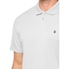 image:imageVolcom Short Sleeve Polo Shirt  Classic Fit Soft Cotton Blend Modern Casual StyleTower Grey