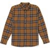 image:imageVolcom Mens Caden Plaid Long SleeveChestnut Brown