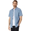 image:imageVolcom Mens Date Knight Short Sleeve Classic Fit Button Down ShirtChambray